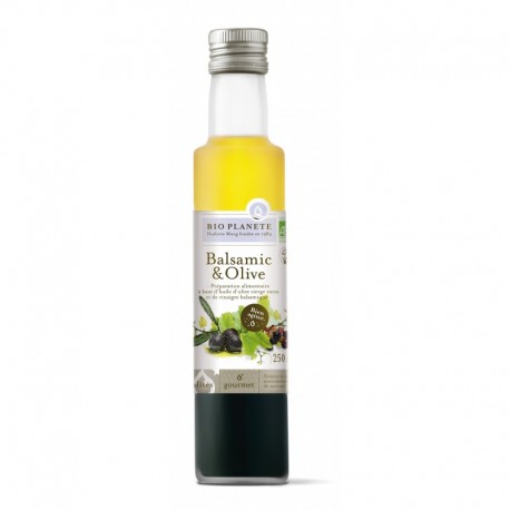 VINAIGRE BALSAMIQUE/HUILE OLIVE 50/50 25CL